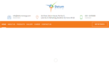 Tablet Screenshot of datumenergy.com